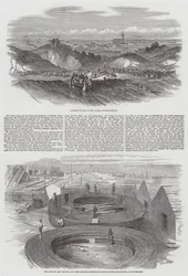 O cabo elétrico telegráfico submarino da Inglaterra para a Bélgica